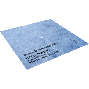 Wasserdichte OTTOFLEX® Bodendichtmanschette für sichere Abdichtung von Bodenrohrdurchführungen in Nassräumen.