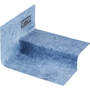 Präzise vorgefertigte OTTOFLEX® Duschboard-Ecke links für die sichere Abdichtung im Duschbereich.