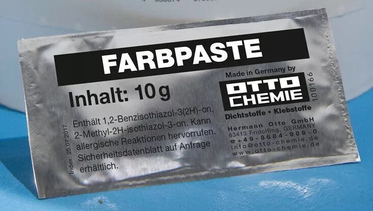 OTTOFLEX® Farbpaste zur individuellen Einfärbung von OTTOFLEX® Dichtungsschlämme und Flüssigfolie