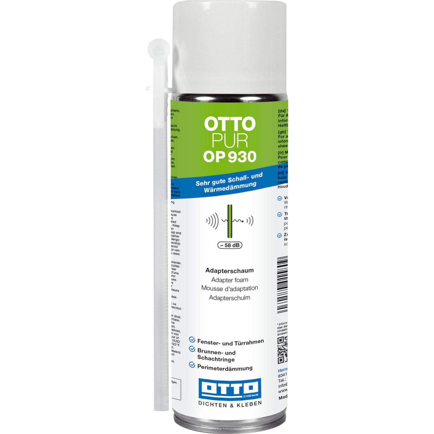 OTTOPUR OP 930 für die dauerhafte und flexible Verklebung von Materialien im Innen- und Außenbereich