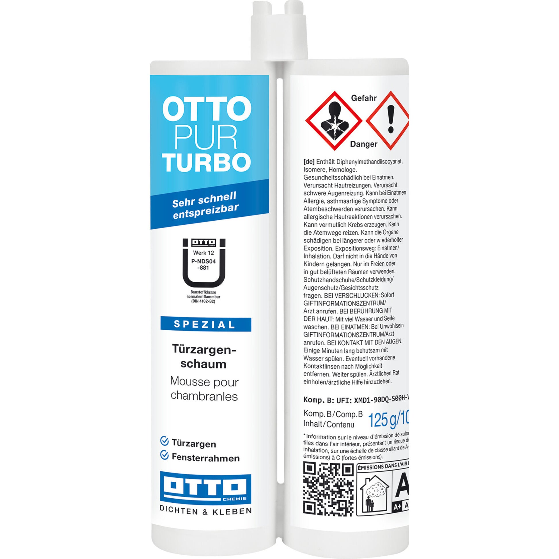 OTTOPUR Turbo für die schnelle und effiziente Verarbeitung von 2K-PUR-Klebstoffen