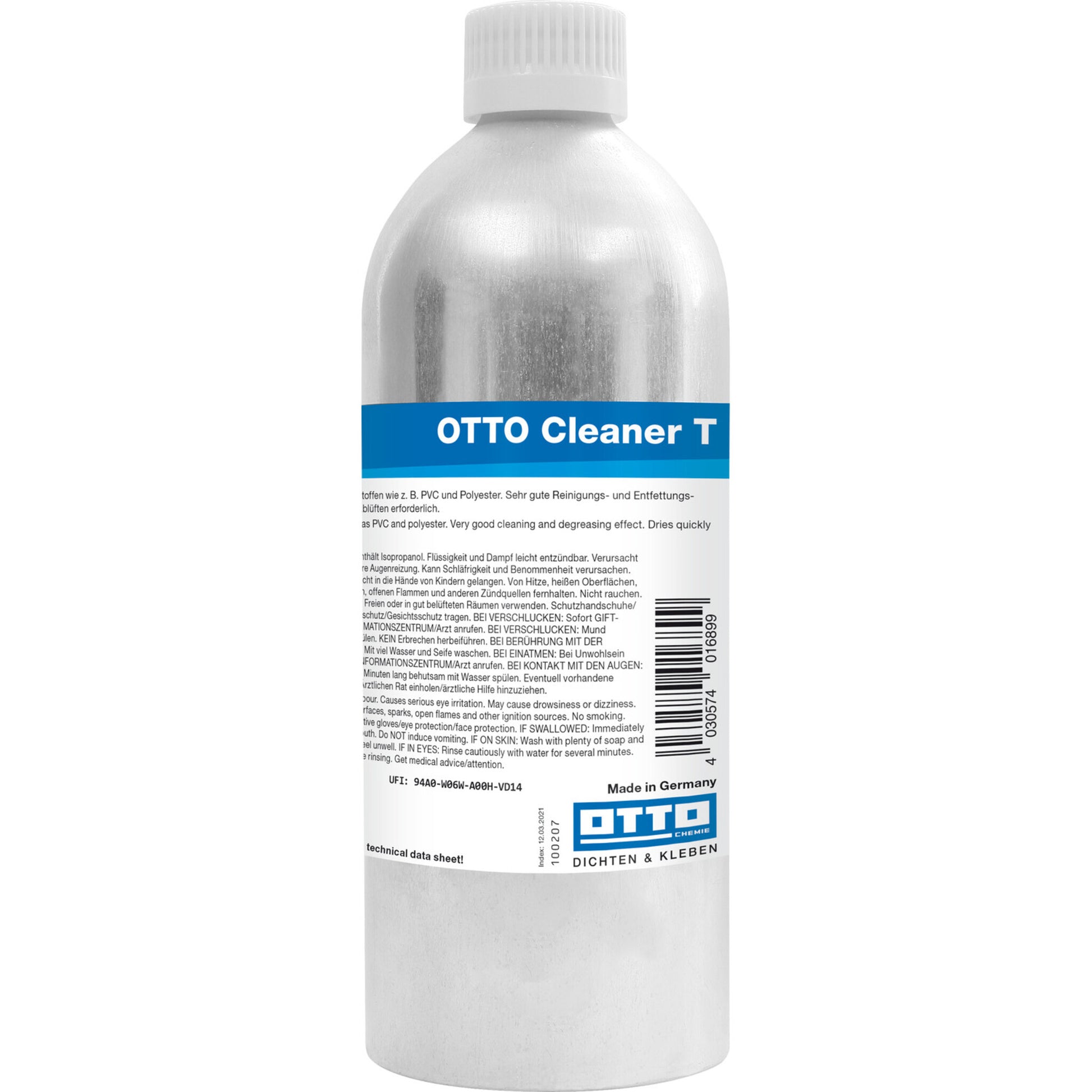 OTTO Cleaner T für die effektive und schnelle Entfernung von Dichtstoffen und Klebstoffrückständen auf verschiedenen Oberflächen