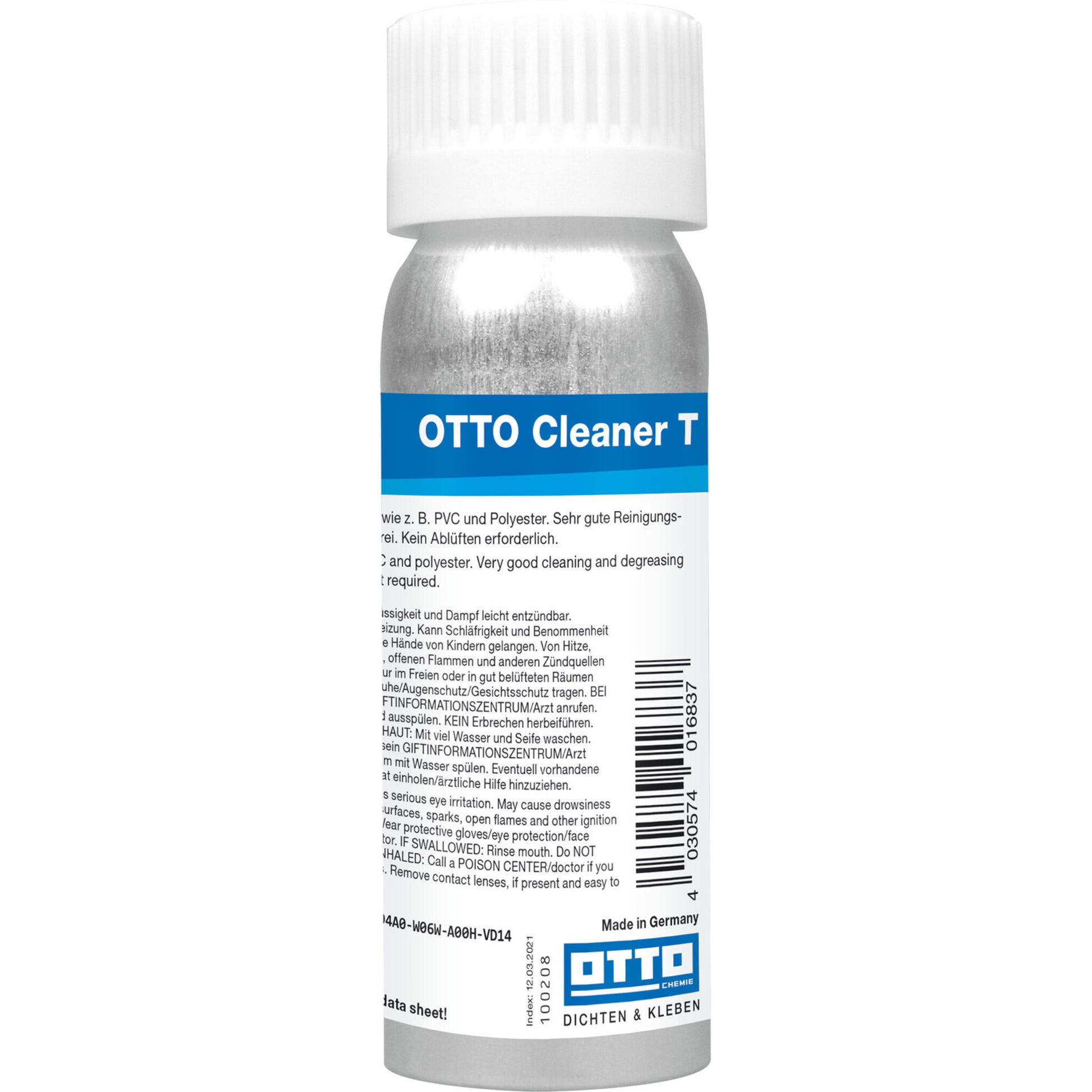OTTO Cleaner T für die effektive und schnelle Entfernung von Dichtstoffen und Klebstoffrückständen auf verschiedenen Oberflächen