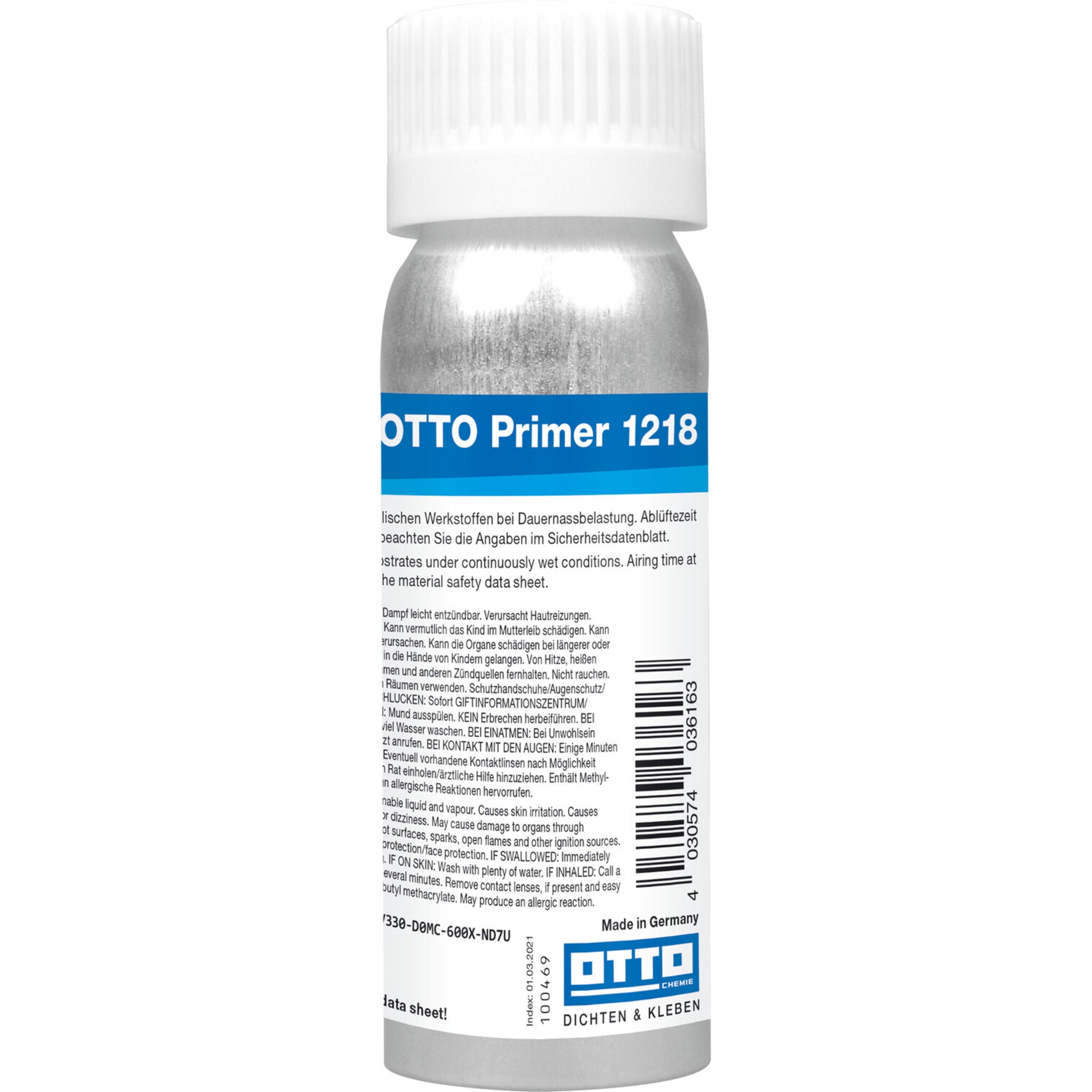 OTTO Primer 1218 für die zuverlässige Vorbereitung von Oberflächen und Verbesserung der Haftung von Dichtstoffen