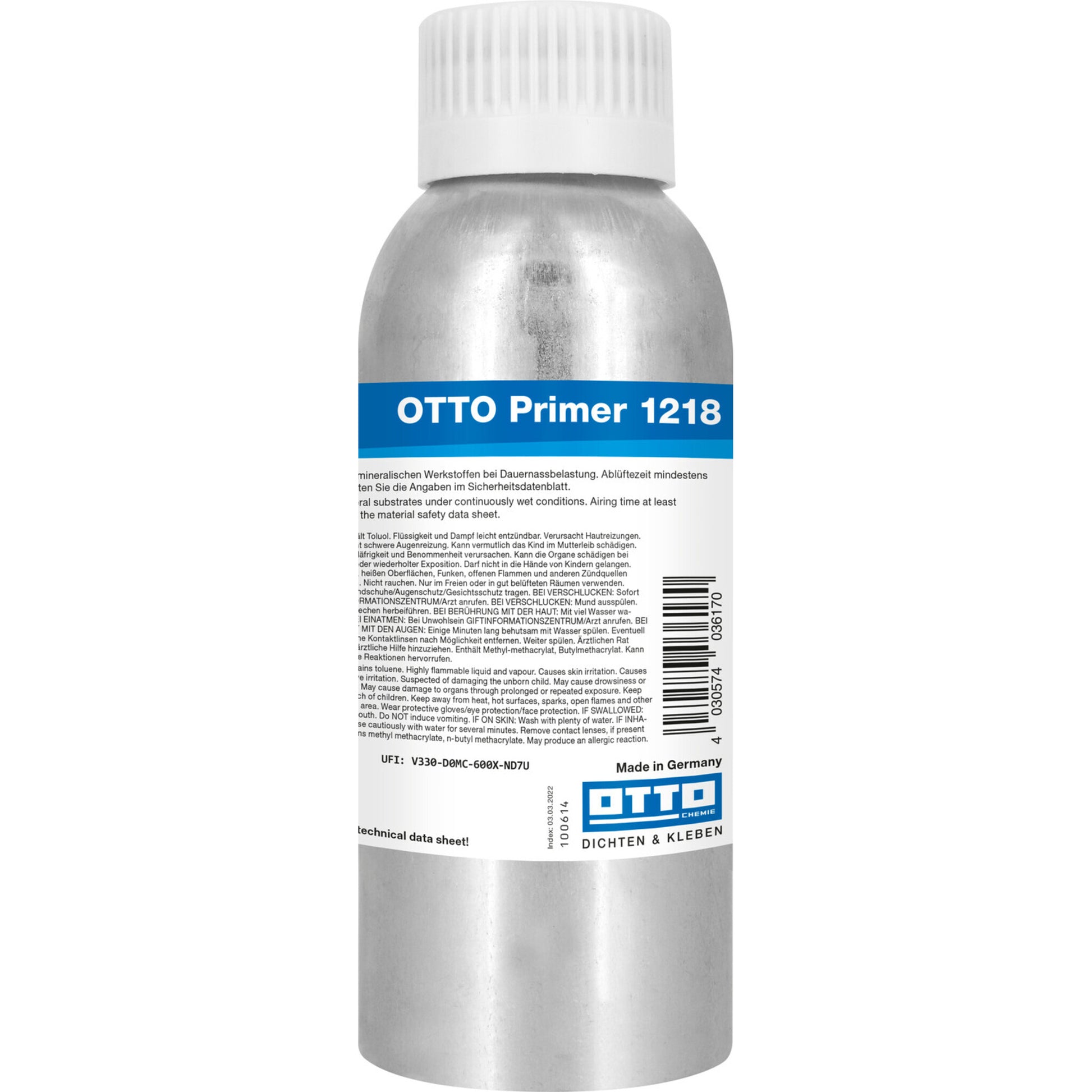 OTTO Primer 1218 für die zuverlässige Vorbereitung von Oberflächen und Verbesserung der Haftung von Dichtstoffen