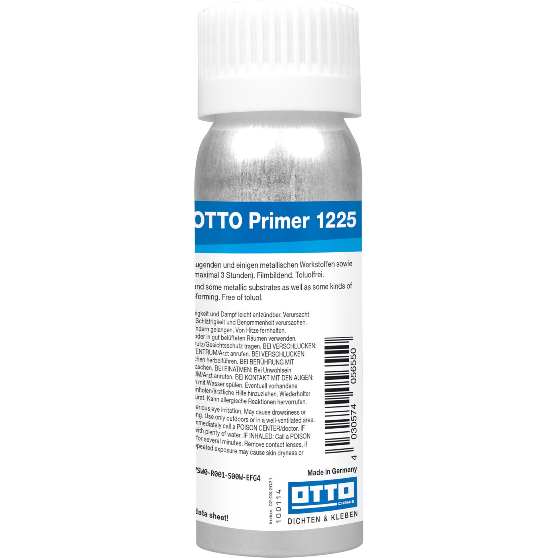 OTTO Primer 1225 für die optimale Vorbereitung von Oberflächen vor der Anwendung von Dichtstoffen und Klebstoffen