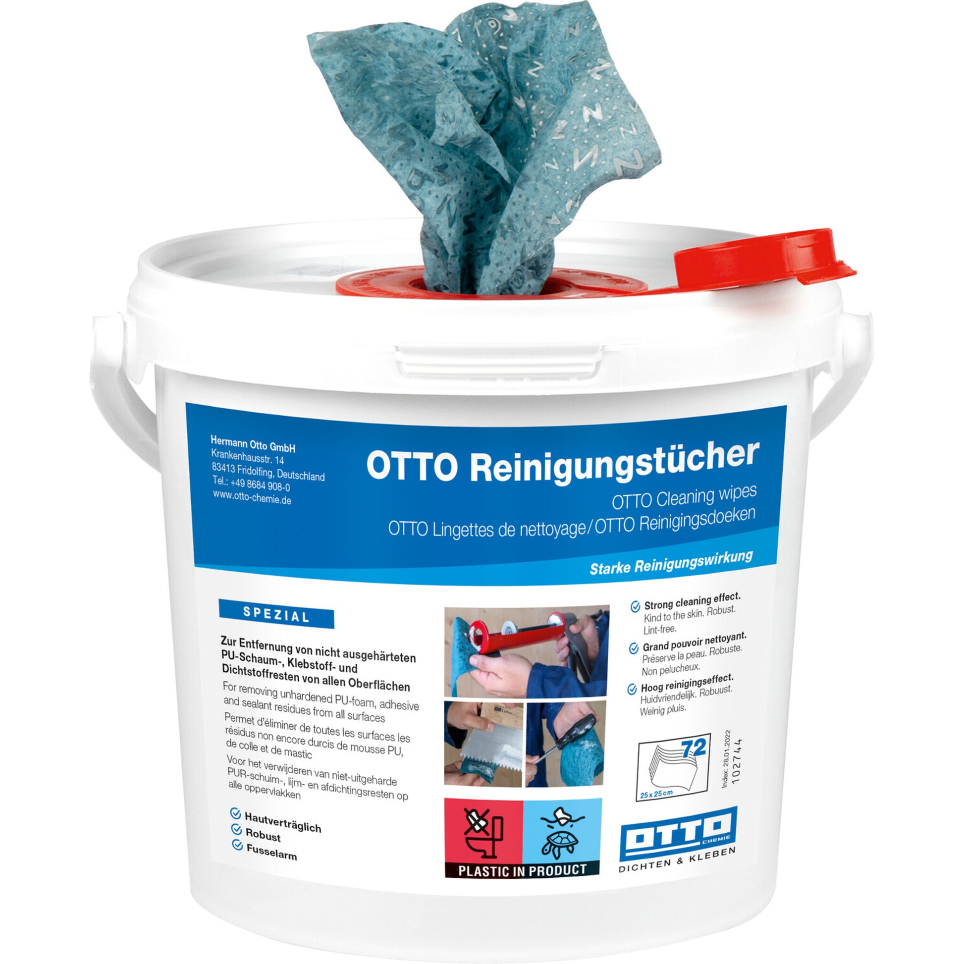 OTTO Reinigungstücher für die gründliche und effiziente Reinigung von Oberflächen und Werkzeugen